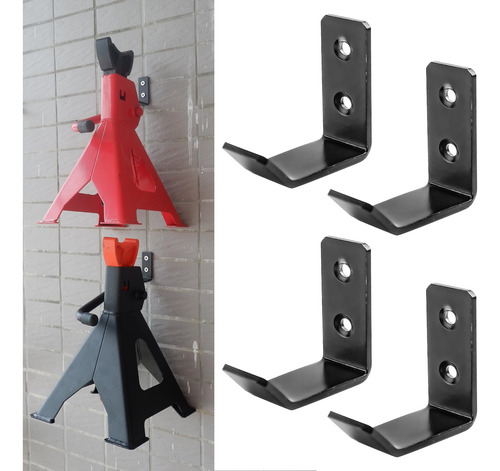 Aucuqu Jack Stands Organizador Montaje Pared Gancho Acero 2