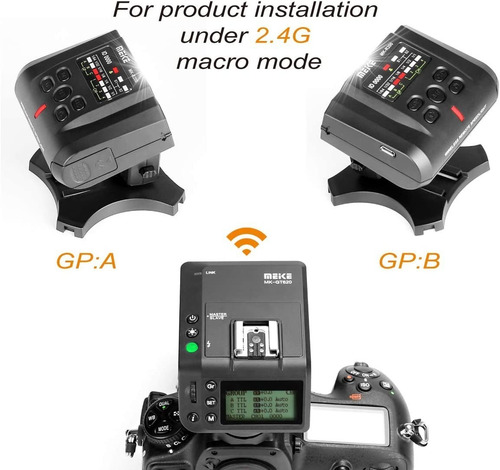 Imagem 5 de 7 de Flash Macro Twin Lite Meike Mk-mt24 Ii P/canon 12x S/juros