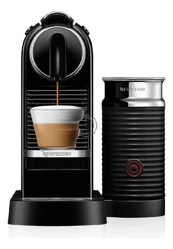 Cafetera + Aeroccino Nespresso Citiz & Milk Con 14 Cápsulas 