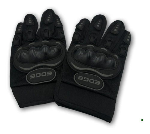 Imagen 4 de 4 de Guantes Edge Color Negro Talla Xl D1101 Moto