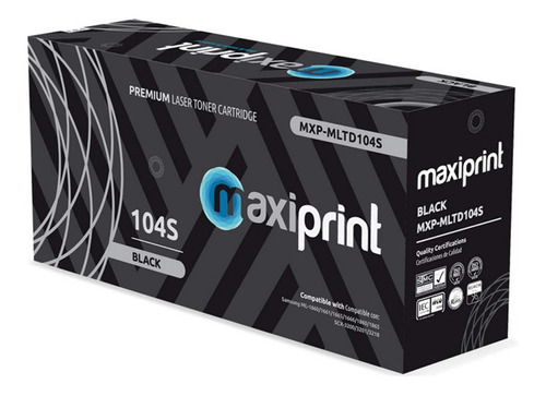 Toner Maxiprint Samsung 104s Mlt-d104s Ml-1665 Ml-1865 3200