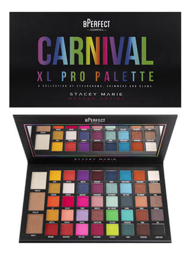 Paleta Carnival Bperfect Xl Original 