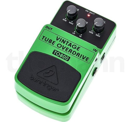 Pedal De Overdrive A Válvulas Behringer To800 Vintage