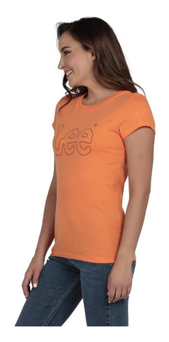 Imagen 2 de 5 de Playera Lee Mujer Manga Corta 28m3