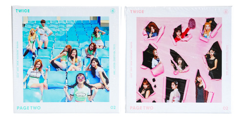 Twice Kpop Cheer Up Page Two, Version Rosa O Version Menta