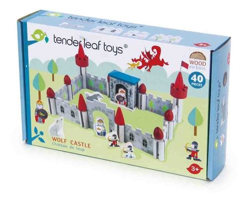 Juguete Castillo De Lobos Tender Leaf Toys De Madera Febo