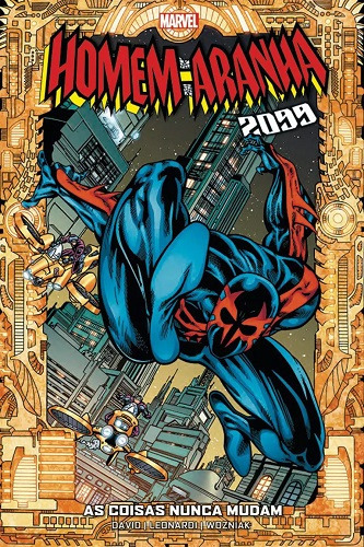 Homem-aranha 2099 Vol. 2, De Ian Edginton. Editora Panini, Capa Dura Em Português