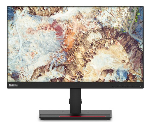 Monitor Lenovo Thinkvision T22i20 21.5 Panel Ips 61fema /vc Color Negro - Excelente (Reacondicionado)