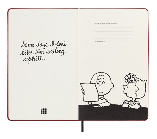 Agenda Moleskine 2022 / Diaria T. Dura Large Snoopy 12m