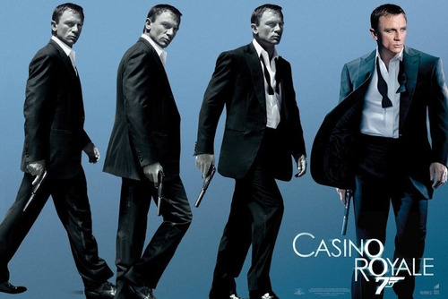 Imagen 1 de 2 de Poster Importado James Bond 007 - Casino Royale