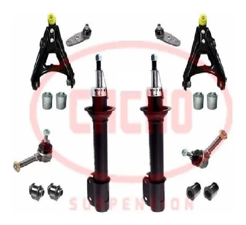 Imagen 1 de 6 de Kit Tren Dela P/ Renault 9 / 11 Completo Con Amortiguador