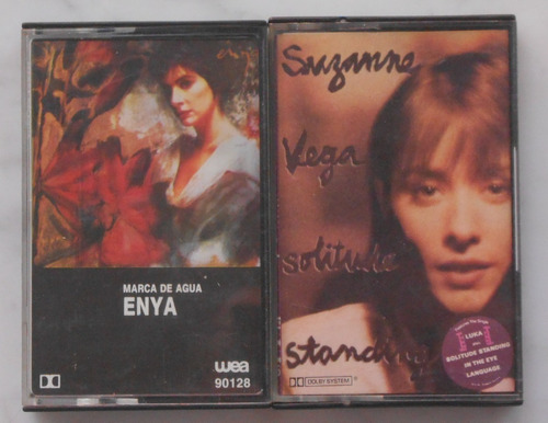 Enya-suzanne Vega-2 Casettes Audio