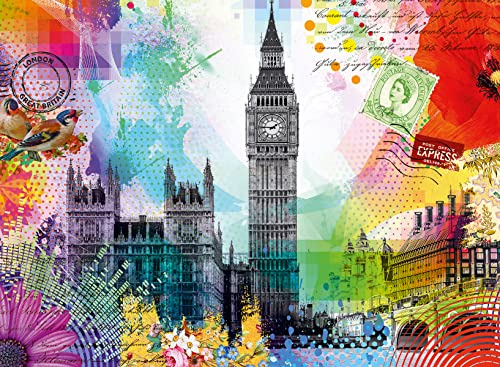 Puzzle Ravensburger London, Postal De 500 Piezas