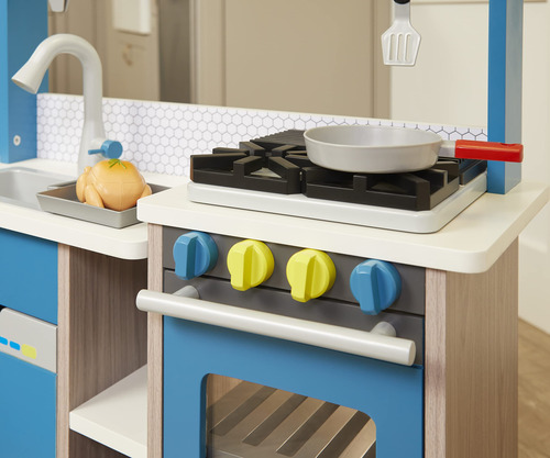 Little Tikes Real Wood Cocina Con Isla 2-1 Gourmet