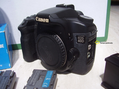 Canon Eos 40d Revisada + Acessórios.