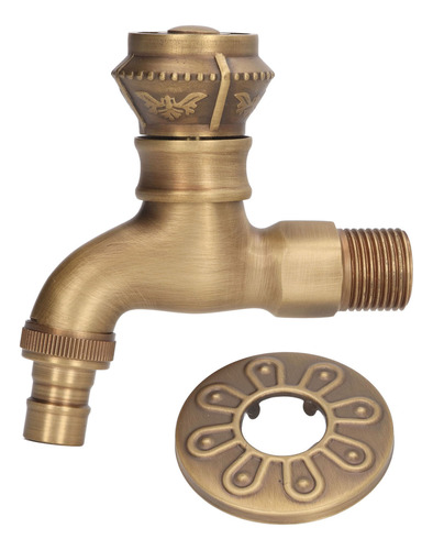 Grifo De Latón Antiguo Para Lavabo De Baño, Grifo De Agua Fr