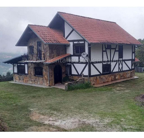 Casa Cabaña En Venta Terreno 7261m2 Negocio Estef 23-22212