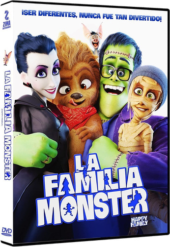 La Familia Monster | Dvd Película Nueva