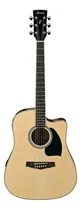 Comprar Guitarra acústica Ibanez PF15ECE para diestros natural high gloss brillante