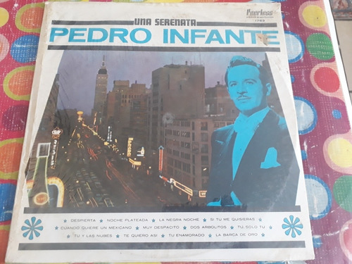Pedro Infante Lp Una Serenata Sellado Z