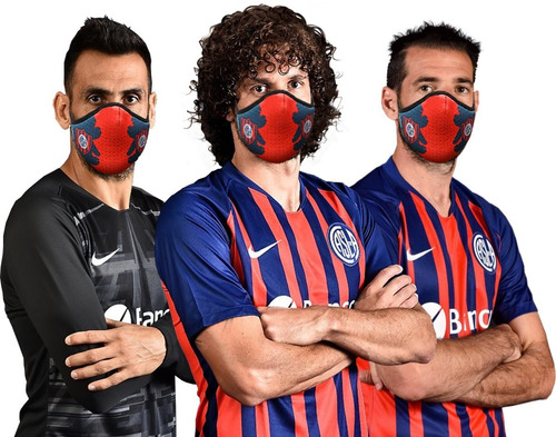 Tapaboca Cubreboca Pasionfan Oficial San Lorenzo -barbijo