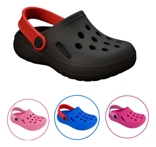 MLB 4126486175 Sandalia Babuche Infantil Macia Confortavel Ajustavel JM