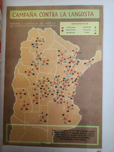 La Nacion Argentina Justa Libre Y Soberana Carta De La Epoca (Usado)