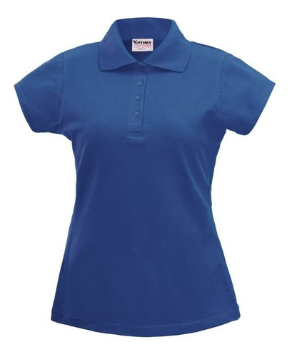 Playera Polo Dama Optima Royal