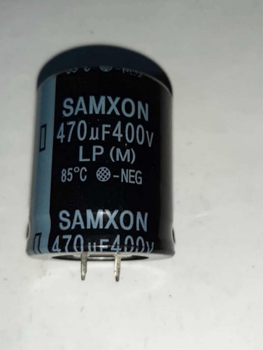 Capacitor Samxon 470uf X 400v Blindados Envíos Al País