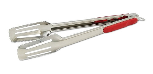 Pinza De Cocina Multiuso De Acero Con Mango Con Silicona