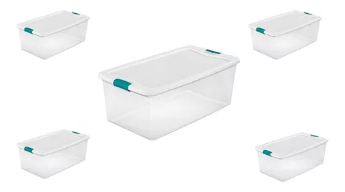 Caja Almacenaje Transparente con Tapa 5,5 L Wfs20M055 Cs Tp. Cajas