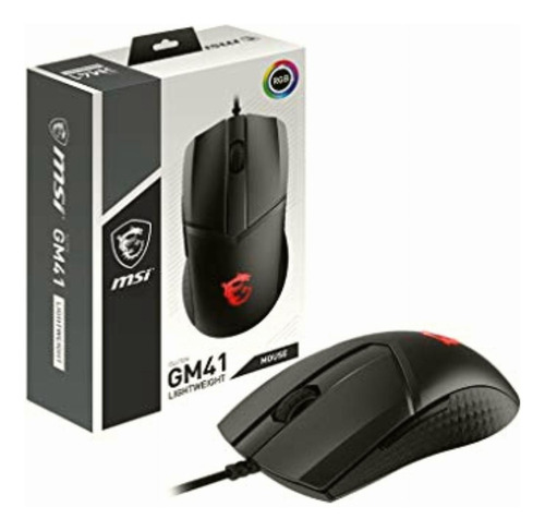 Msi Mouse Óptico Gamer Clutch Gm41 Lightweight Alámbrico