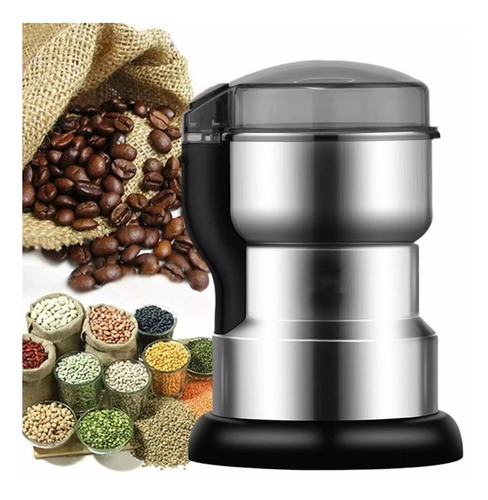 Imagen 5 de 6 de Molinillo Eléctrico De Café Granos Semillas Cereales 400w Mx