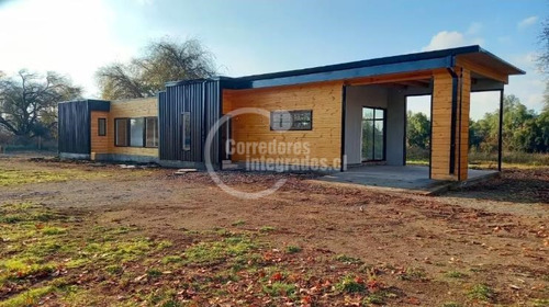 Parcela De 5.000m2 Con Casa Nueva De 3d-2b, Sector Luanco