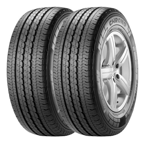 Combo X2 Neumaticos Pirelli 205/75r16 C Chrono 110r