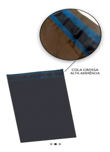 20 Envelopes Plásticos Segurança Com Lacre Resistente 19x25