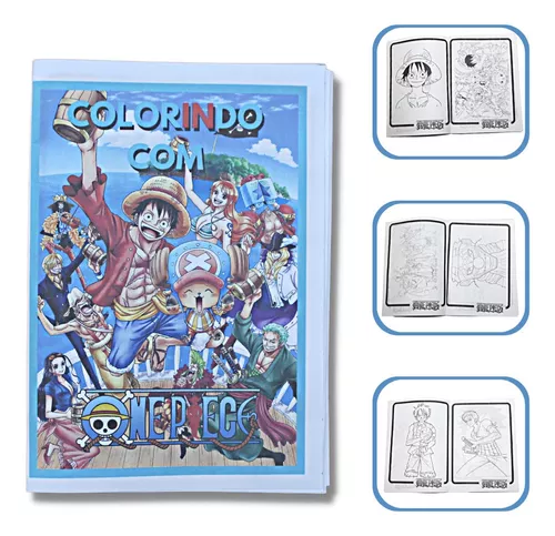 One Piece - Desenhos para Colorir - Brinquedos de Papel