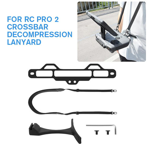 Para Dji Rc Pro2 Abdominal Soporte,barra Aluminio+arnés