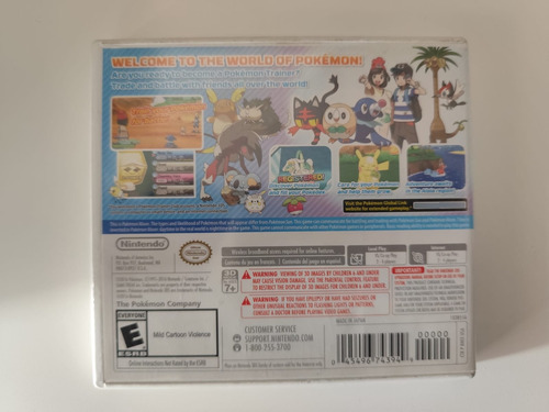 Pokémon Moon - Nintendo 3ds (físico) Impecable (Usado)