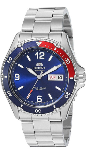 Reloj Hombre Orient Faa02009d Automátic Pulso Plateado Just 