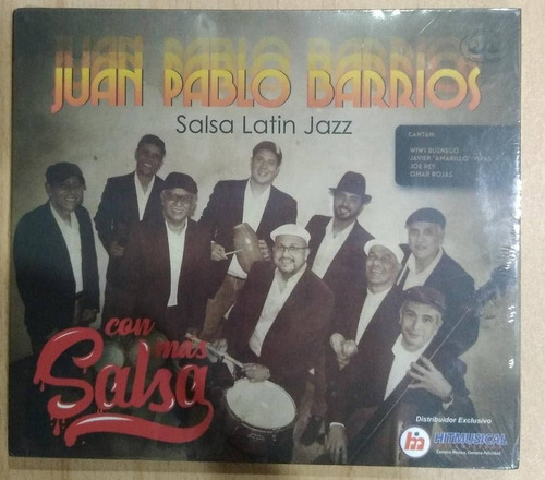 Juan Pablo Barrios Con Más Salsa Cd Original Nuevo