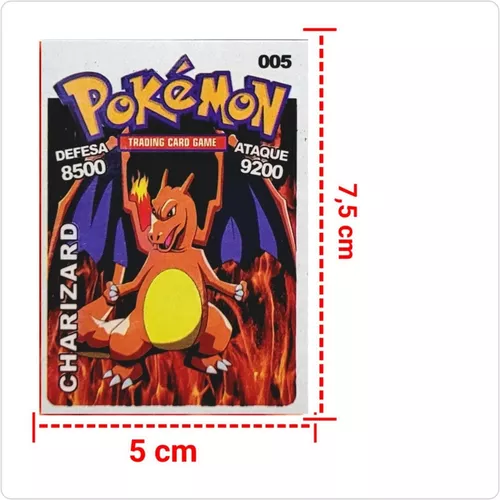 Kit 300 Pacotinhos= 1.200 Cartinhas Pequena Pokemon Cards