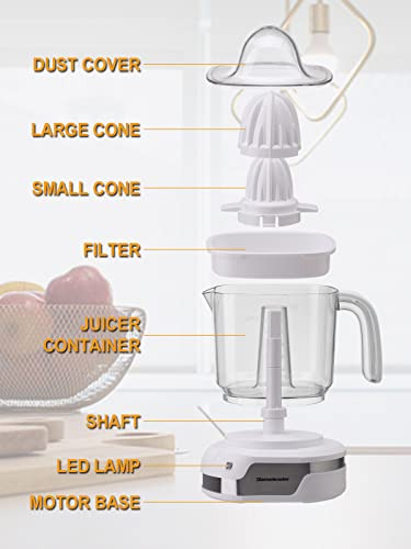 Exprimidor Eléctrico De Cítricos Homeleader, Exprimidor De L