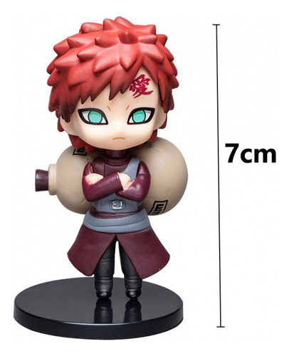 Kit 12 Peças Action Figure Naruto Shippuden 7cm