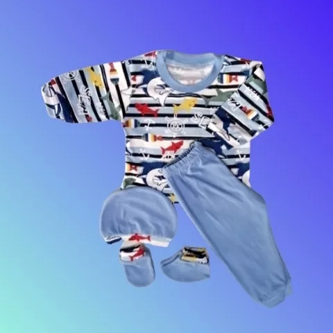 Conjuntos Pijama Bebe 0-3 Meses