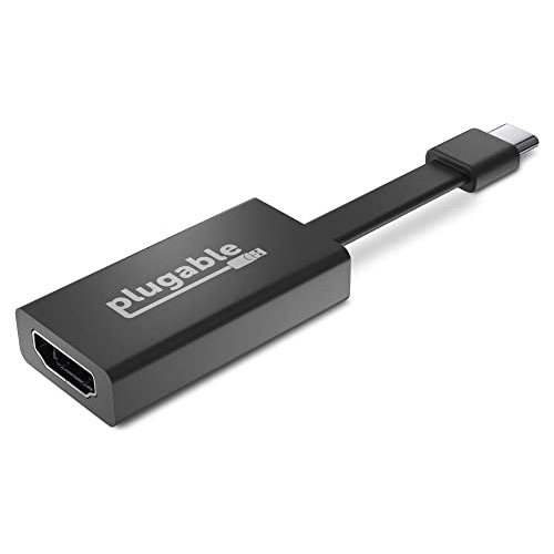 Adaptador Usb C A Hdmi Enchufable 4k 30 Hz, Thunderbolt 3 A