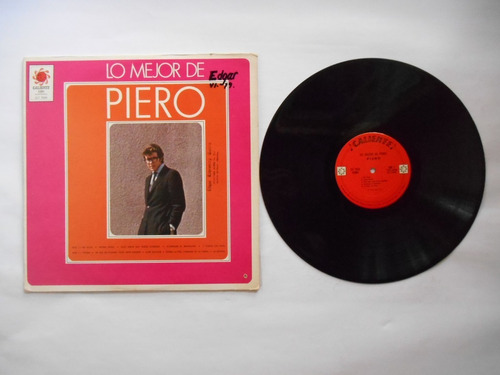 Lp Vinilo Piero Lo Mejor Printed Usa 1973