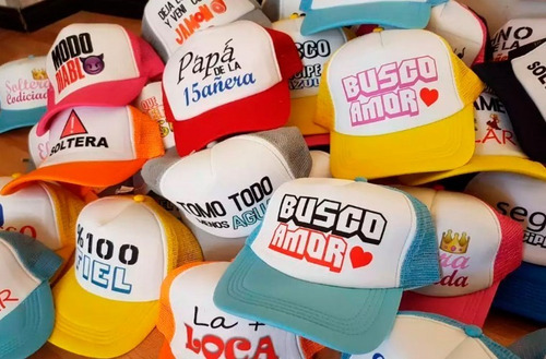 Imagen 4 de 8 de Gorra Trucker Personalizada Con Tu Logo O Imagen Diseño