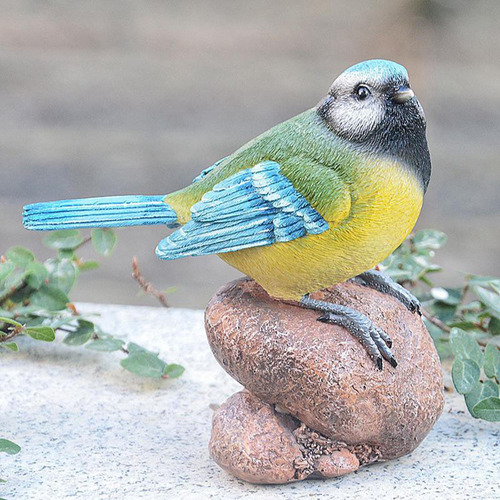 Decoración De Figuras De Pájaros Mini Macetas De Flor En