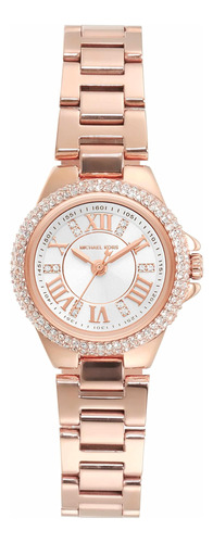 Michael Kors Womens Petite Camille Reloj De Acero Inoxidable